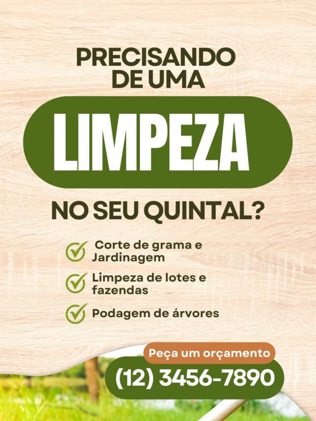 Meu Taboão Story – Limpeza